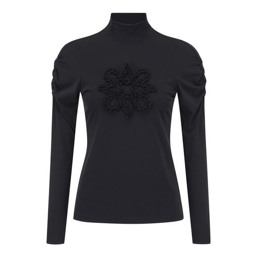 St家新款早春女士泡泡🫧袖长袖上衣来啦！🇰🇷最新高品质❗️放假前能上一件上身就自带光环👑的爆款🔥长袖！太难了！我尽力了哈哈！st*这件真的一上身瞬间爱！特别适合接下来的新年，春季！ 商品图2