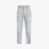 DSQUARED2 男士字母徽标贴片休闲牛仔裤 灰色 S74LB1905 S30260 852 商品缩略图0