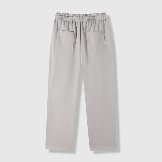 GXG男装26春季精梳华棉弹力舒适松紧腰系绳休闲阔腿裤男式直筒裤K&C 商品图1