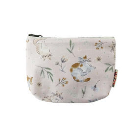 HUJI祤集Kit收纳包插画小猫小猫