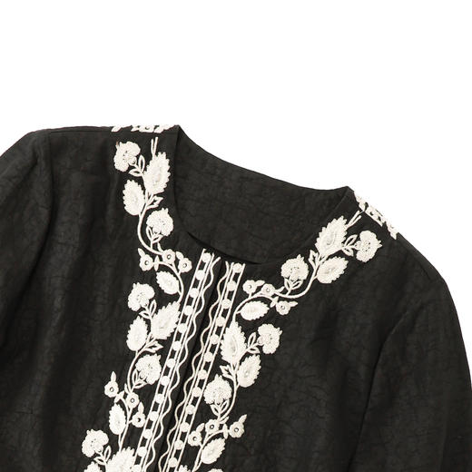 NANSONGSILK/NS新中式国风刺绣时髦设计感外套M1D529347X南宋 商品图2