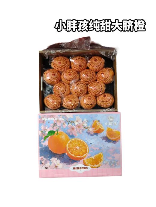 小胖孩纯甜大脐橙樱花版　整箱毛重8斤上下 商品图0