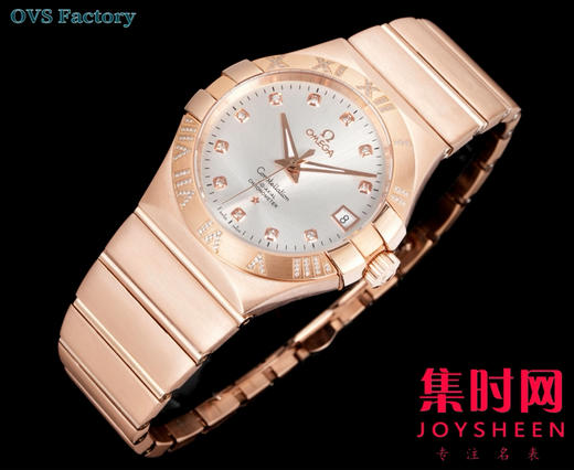 经典传承，卓越新生——欧米茄OVS星座情侣系列 罗马圈钻刻款 男士腕表 表径38mm 商品图1