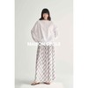 MAISON CECILE复古du家设计格纹宽腰头法式浪漫飘逸感A字半裙 商品缩略图3