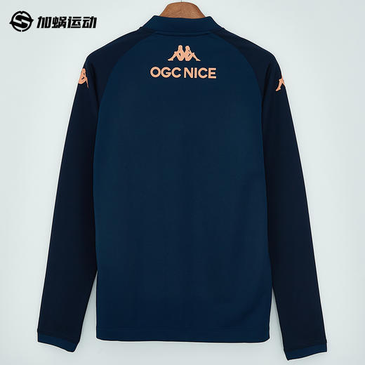 SFS卡帕Kappa25/26尼斯半拉链训练服长袖足球服男 372B36W-A0B 商品图1