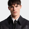 DSQUARED2 男士格纹图案牛仔外套 黑色 S74AM1681 S40320 900 商品缩略图4