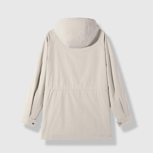 GXG男装26春季日常通勤户外山系工装宽松休闲男式中长款翻领风衣K&C 商品图1