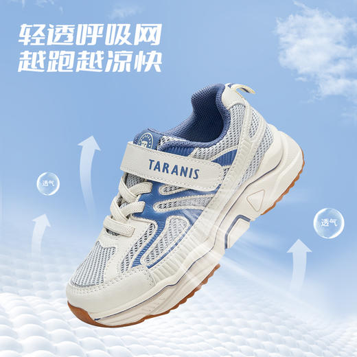 泰兰尼斯春款小童段网布透气超轻运动鞋T01X3A2529 商品图1