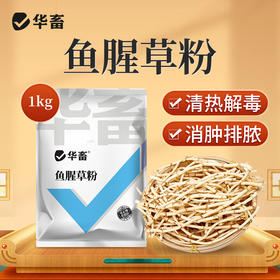 鱼腥草粉兽用消炎清热解毒猪牛羊开胃禽鸡鸭鹅用呼吸道饲料添加剂