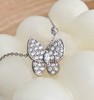 独家对版CNC数控精雕 精工高定 梵克雅宝VCA满钻蝴蝶项链 满钻的小蝴蝶，超级闪✨浪漫的蝴蝶常被视为忠贞爱情的化身！亮晶晶谁带谁好看 商品缩略图8