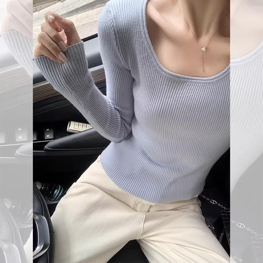 <曾小咸推荐>2.12现货秒杀 ！微信超特价！3色针织圆领打底衫 日常109.99 立减50 秒杀59.99！！ 商品图10