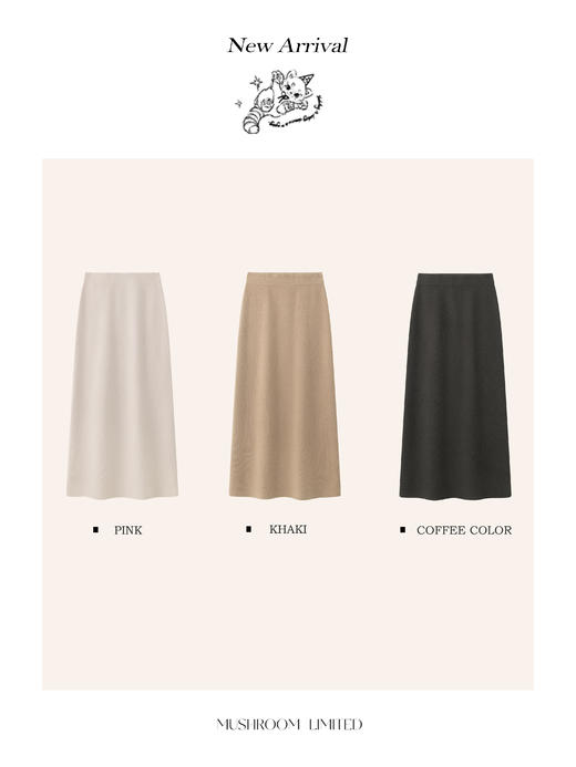 金蘑菇菇   四季针织套组 / 贯穿早春系列 招牌100羊毛 商品图5