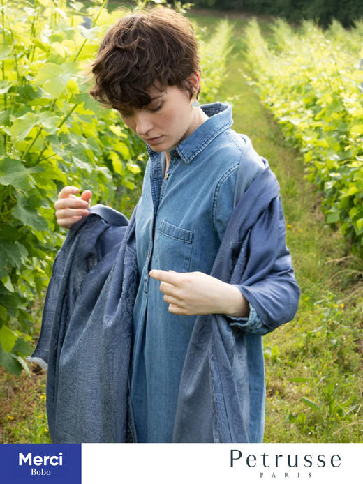 Petrusse 贝图丝 Palma 帕尔玛 羊毛真丝长巾 商品图11