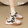 ZHR【真皮舒适】二层猪皮德训鞋内增高2026春季新款休闲运动鞋女 商品缩略图0