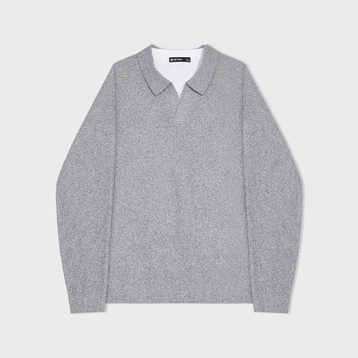 【新品上新】HX 春季假两件翻领毛衫S107610004101 商品图4