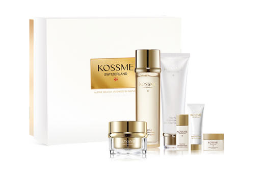 KOSSME蔻诗弥鎏金奢宠护肤礼盒（套装：洁面125ml+精华水125ml+面霜50ml+同款小样） 商品图1