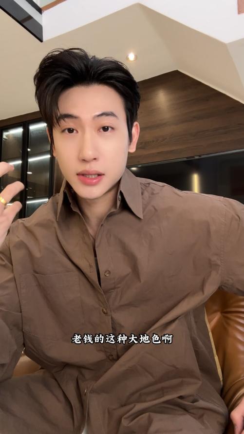 SDSA男士秋冬新款痞帅男装韩版百搭纯色翻领长袖衬衫舒适休闲衬衣 商品图0