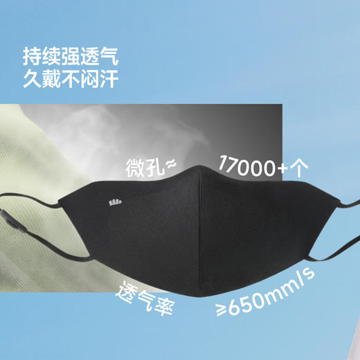 【26春夏新品】蕉下男士透气护眼角防晒口罩AS337 商品图2