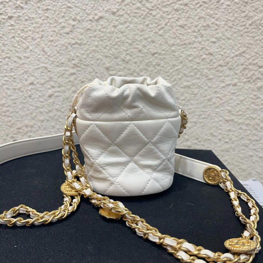 Chanel 22A mini 金币 抽绳 水桶包 商品图1