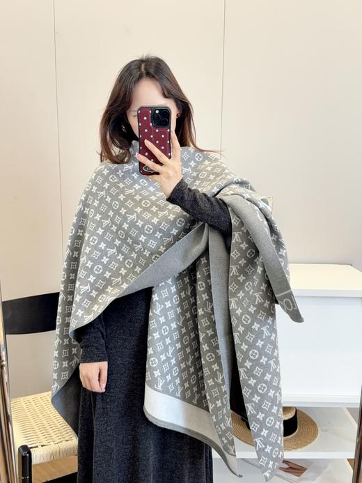 驴家 双面羊毛羊绒混搭针织外套斗篷(DSX) 商品图6