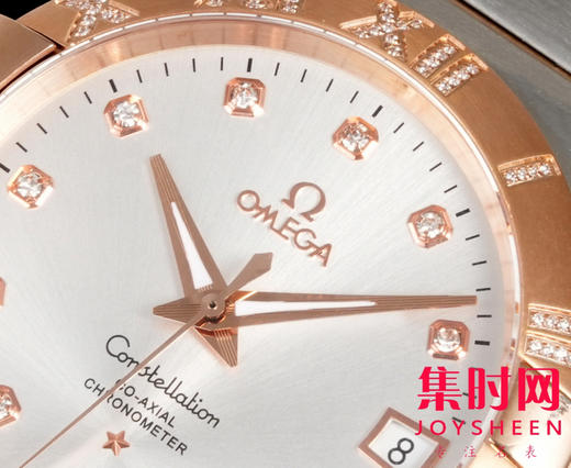 经典传承，卓越新生——欧米茄OVS星座情侣系列 罗马圈钻刻款 男士腕表 表径38mm 商品图4