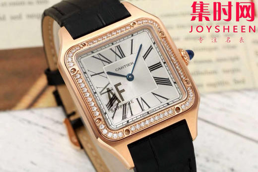 AF卡地亚山度士杜蒙系列 桑托斯大号 中性腕表 成熟魅力之典范 表盘尺寸43.5X31.4mm 小手腕男生福音 商品图2