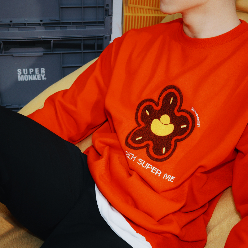 SUPERMONKEY招财进宝卫衣