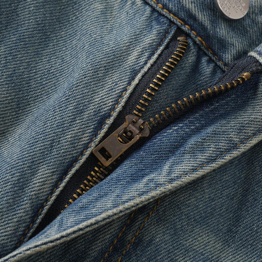 GXG男装【莱赛尔】26春季经典水洗潮流百搭亲肤直筒男式牛仔裤K&C 商品图5