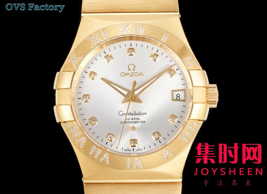 经典传承，卓越新生——欧米茄OVS星座情侣系列 罗马圈钻刻款 男士腕表 表径38mm 商品图1