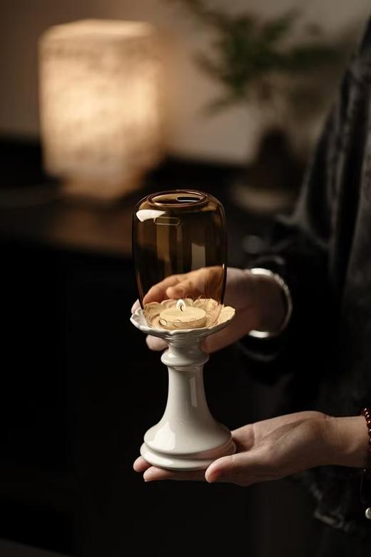 积分兑换 | 莲花烛台(隔火香薰) 商品图0