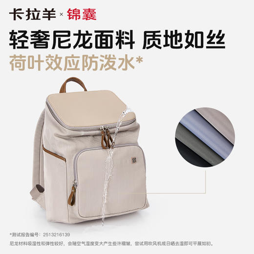 卡拉羊X锦囊多功能大容量商务通勤双肩包轻便电脑双肩包CN5232L 商品图6