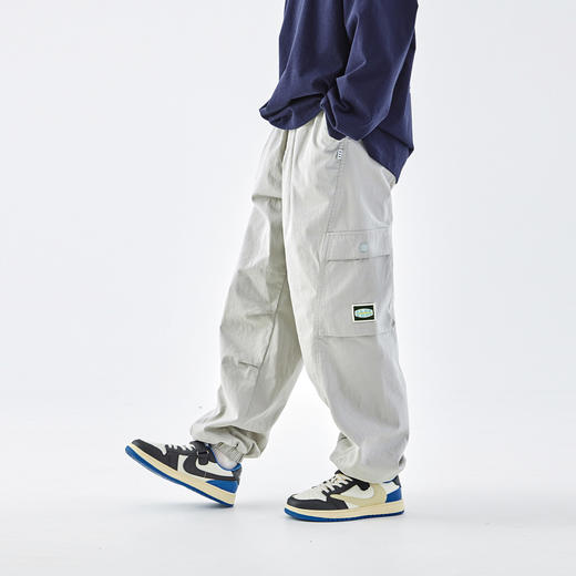 【代发】【深卡其140、150预售4.24发】蓝汽水男童分割斜纹束脚裤青少年工装裤 商品图4