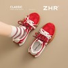 ZHR【真皮舒适】二层猪皮德训鞋内增高2026春季新款休闲运动鞋女 商品缩略图9