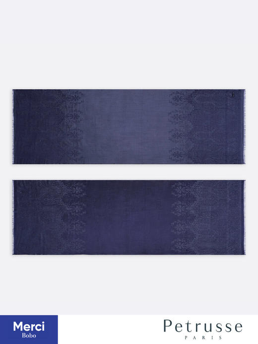 Petrusse 贝图丝 Palma 帕尔玛 羊毛真丝长巾 商品图10