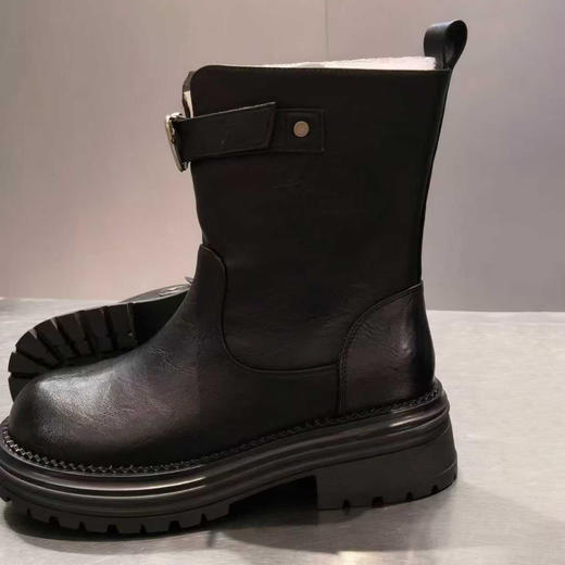 NC厚底圆头皮带扣厚底马丁靴51024冬季908964016556 商品图0