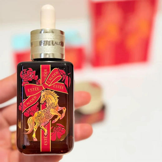心选丨马年限定 雅诗兰黛小棕瓶精华50ml+眼霜15ml配礼盒礼袋 顺丰发货 合并订单不发货 商品图4