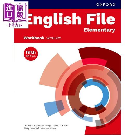 预售 【中商原版】牛津中学英语口语教材 英语档案第五版学生书含电子资源 初级 A2 English File 5th ed Elementary Student Book 商品图0