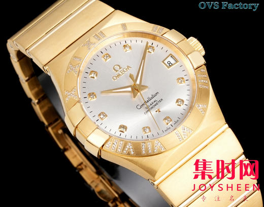 经典传承，卓越新生——欧米茄OVS星座情侣系列 罗马圈钻刻款 男士腕表 表径38mm 商品图2