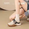 ZHR【真皮舒适】二层猪皮德训鞋内增高2026春季新款休闲运动鞋女 商品缩略图8