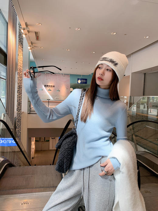 <曾小咸推荐>2.11现货秒杀 ！微信超特价！4色高领针织衫 日常99.99 立减50 秒杀49.99！！ 商品图8