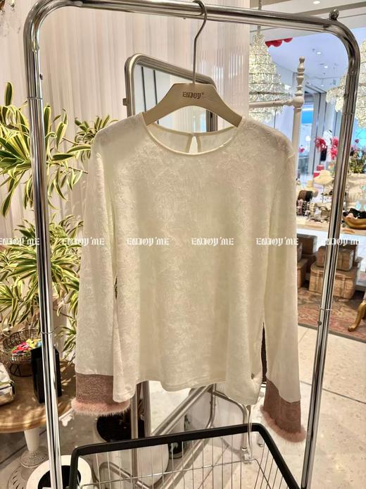 【门店同款】ENJOY冬季“暖冬雅致”雪卧兰枝中式上衣 167696513 商品图0