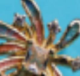 【彼达思】景之蓝烟花铜合金耳饰 商品图1