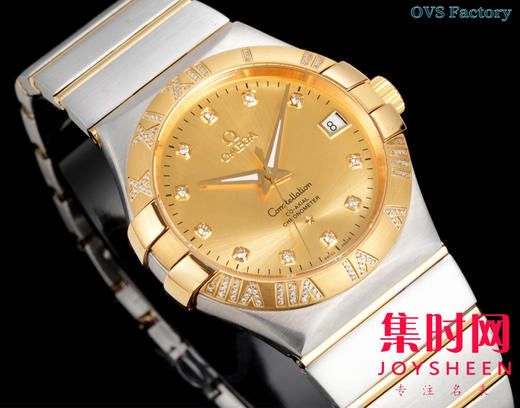 经典传承，卓越新生——欧米茄OVS星座情侣系列 罗马圈钻刻款 男士腕表 表径38mm 商品图1