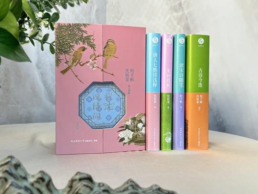 《程沈说诗词》礼盒钤印版（全4册），程沈说诗词，一代国人的诗词之梦， 商品图2