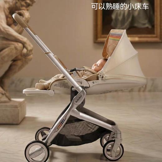 BeBeBus艺术家新生婴儿车推车可坐可躺宝宝儿童双向轻便折叠神器 商品图2