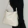 登白DENGBAI 亮面牛皮单肩包小众慵懒Hobo女包5222 商品缩略图4