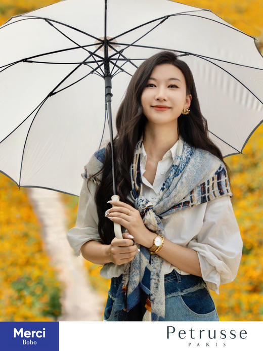 【贝图丝 x 巴黎蓬皮杜艺术中心联名款围巾】艺术家Kupka 《环绕一点》作品 商品图3