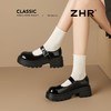 ZHR则则复古厚底增高玛丽珍单鞋浅口2026春季新款jk甜美小皮鞋女 商品缩略图4