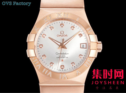经典传承，卓越新生——欧米茄OVS星座情侣系列 罗马圈钻刻款 男士腕表 表径38mm 商品图2