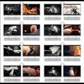 鬼灭之刃无限列车限定炎柱盲盒光栅立牌